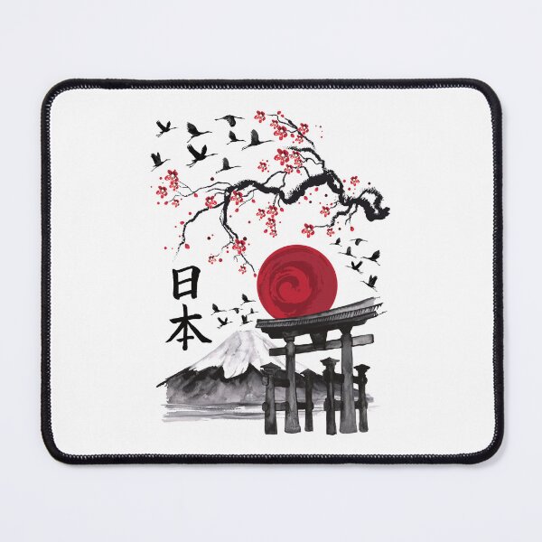 Aperçu de l'œuvre Art japonais Japon Fuji Torii créée et vendue par MaximWundersee.