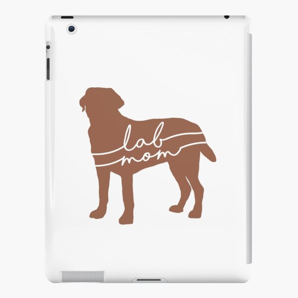 Chocolate Lab Mom iPad Snap Case