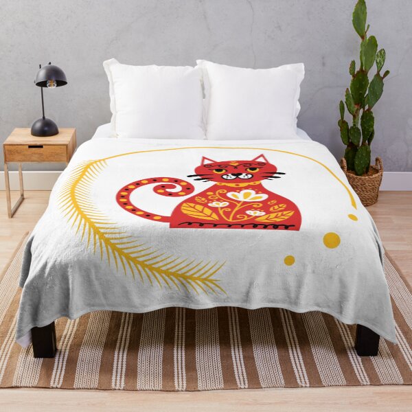Item preview, Modern Boho Cat designed and sold by P9Designs.
