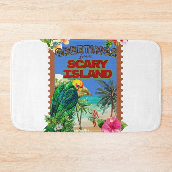 Item preview, Scary Island designed and sold by Radio Society.