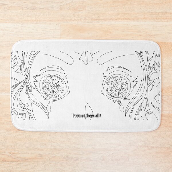 Item preview, Protect Them All [B&W/Text] designed and sold by kitkatka.