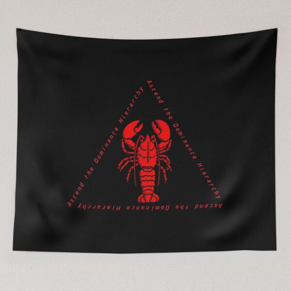 Item preview, Ascend the Dominance Hierarchy Jordan Peterson Lobster  	 designed and sold by hzvlhcbavm81.