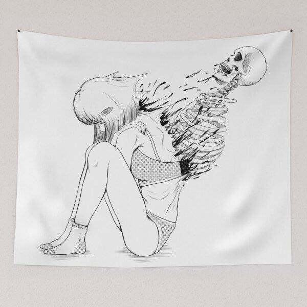 Item preview, Sad Girl designed and sold by Dark Design.
