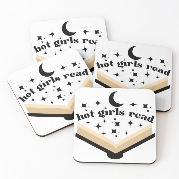 Item preview, Hot Girls Read - bookish designed and sold by clevelandchris.