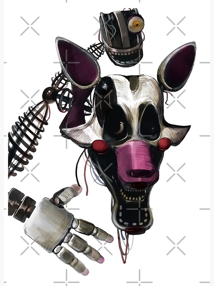 Nightmare Mangle Five Nights at Freddy's  Art Board Print for Sale by  JulesWorld