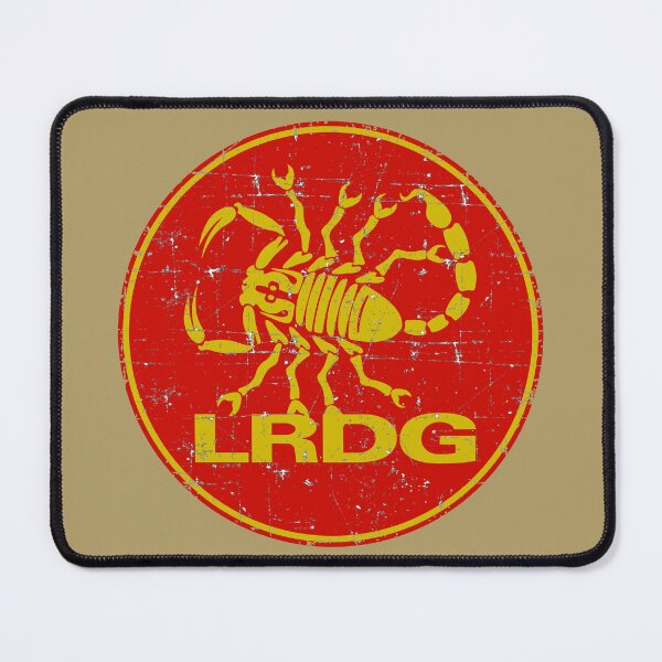 Item preview, UK - Long Range Desert Group (LRDG) Badge - Roundel - Grunge Style designed and sold by pzd501.
