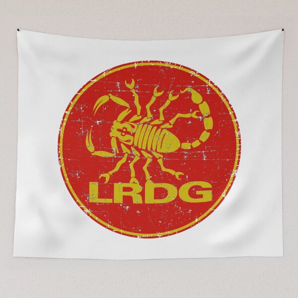 Item preview, UK - Long Range Desert Group (LRDG) Badge - Roundel - Grunge Style designed and sold by pzd501.
