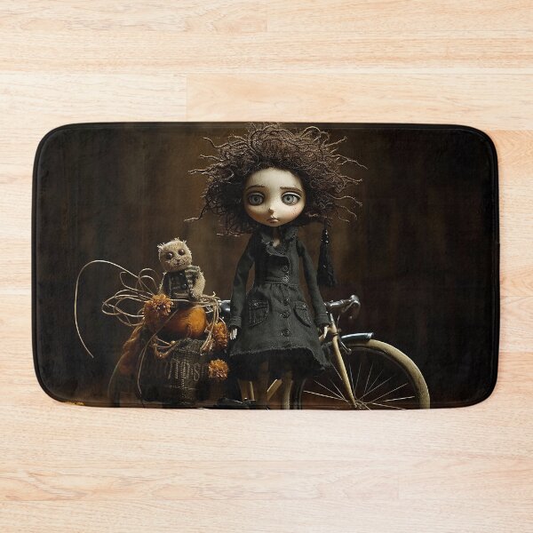 Item preview, Fashion Cyclist Doll w Pet Monkey designed and sold by Peter LOPEZ.