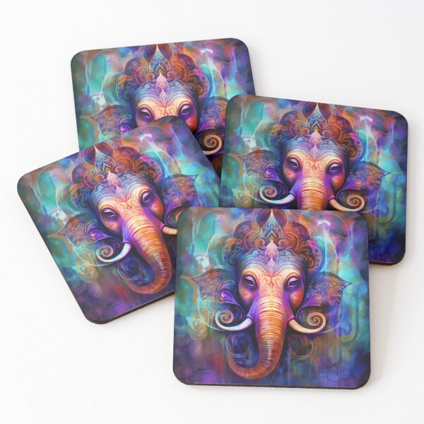 Item preview, Lord Ganesh Digital Painting designed and sold by Mystikos Art.