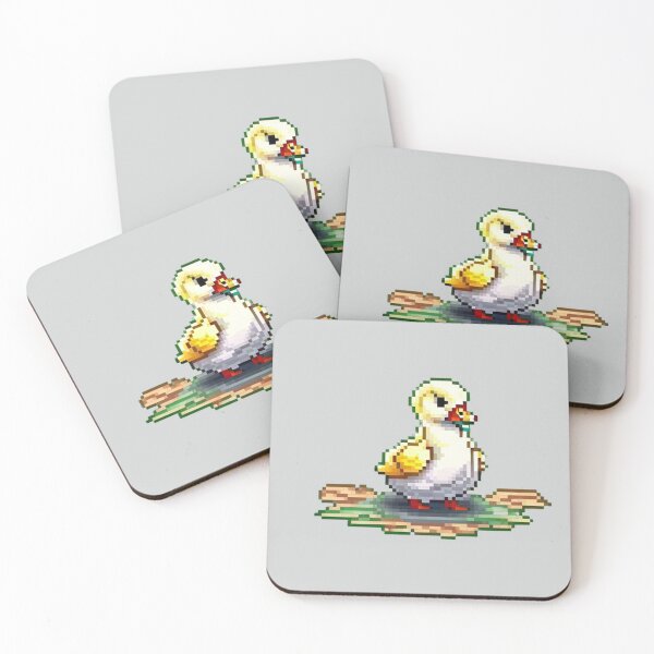 Item preview, Pixel Duckling Design Print  designed and sold by randomtdesigns.