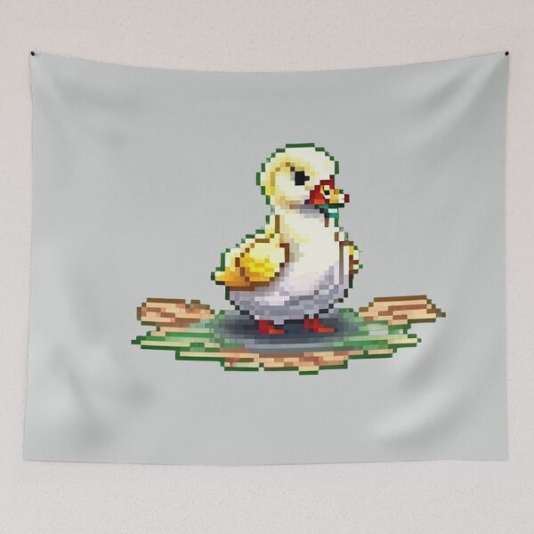 Item preview, Pixel Duckling Design Print  designed and sold by randomtdesigns.