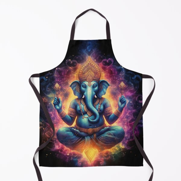 Item preview, Cosmic Lord Ganesh Digital Art designed and sold by Mystikos Art.