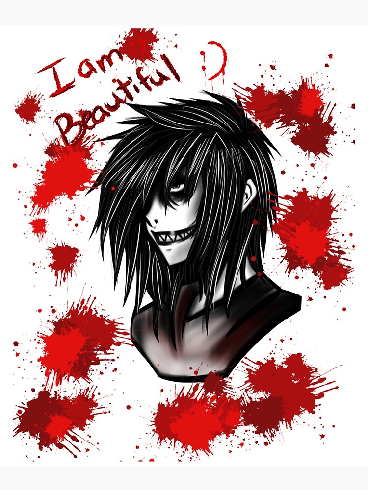 Jeff the Killer Poster for Sale by Ana280