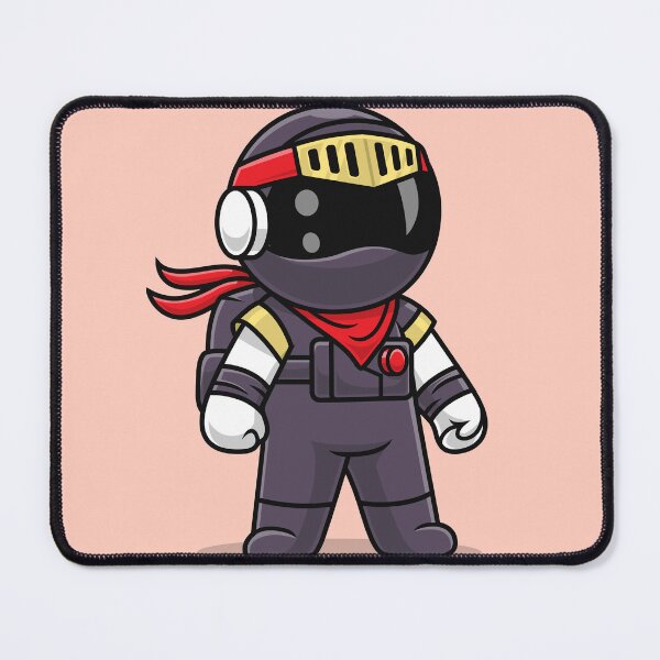 Item preview, Cosmic Ninja: Cute Astronaut Ninja - Cartoon Vector Illustration designed and sold by hjian8219.