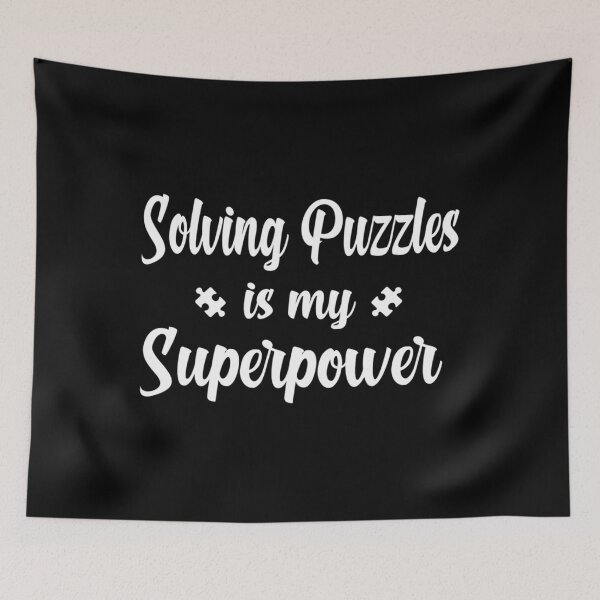 Item preview, Solving Puzzles is My Superpower  	 designed and sold by zpgtepzdh23.