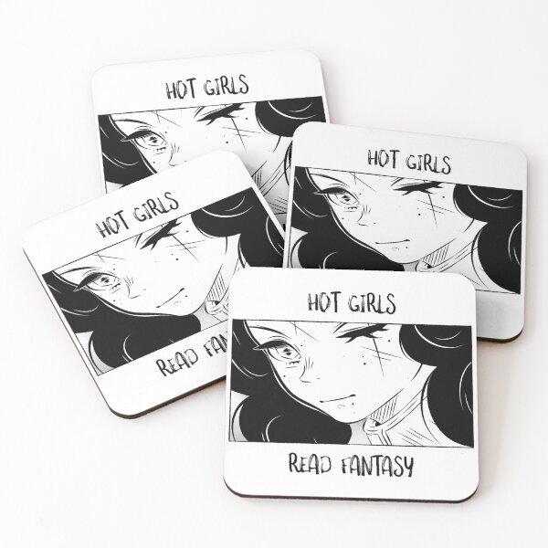 Item preview, HOT GIRLS READ FANTASY BLACKWHITE MANGA CHARACTER designed and sold by clevelandchris.