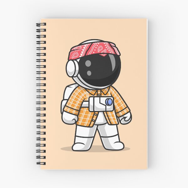 Item preview, Galactic Gangster: Cute Astronaut Gangster - Cartoon Vector Illustration designed and sold by hjian8219.