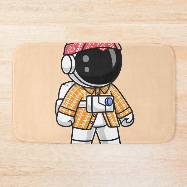 Item preview, Galactic Gangster: Cute Astronaut Gangster - Cartoon Vector Illustration designed and sold by hjian8219.