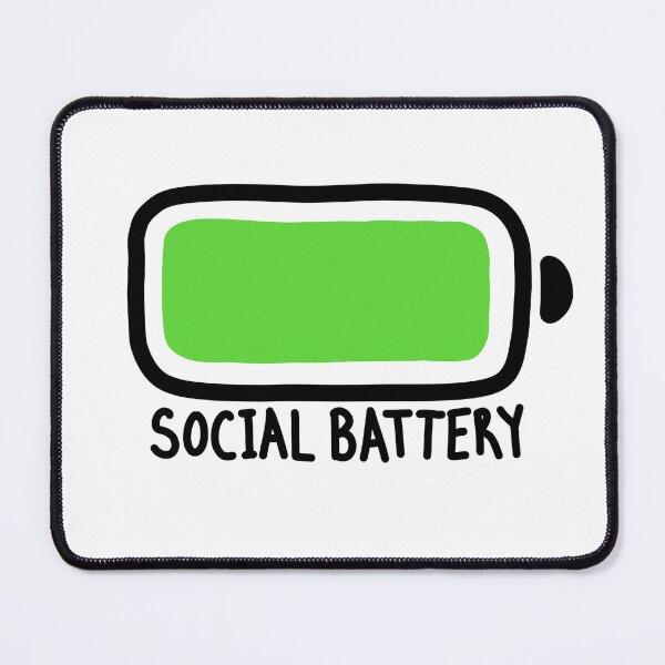Item preview, Full Social Battery designed and sold by mairsaydraws.