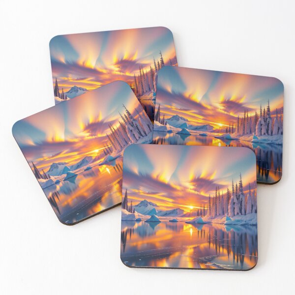 Item preview, Golden winterscape  designed and sold by Flameofdispare.