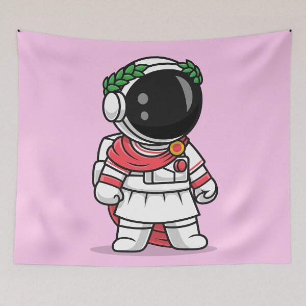 Item preview, Stellar Caesar: Cute Astronaut Caesar - Cartoon Vector Illustration designed and sold by hjian8219.