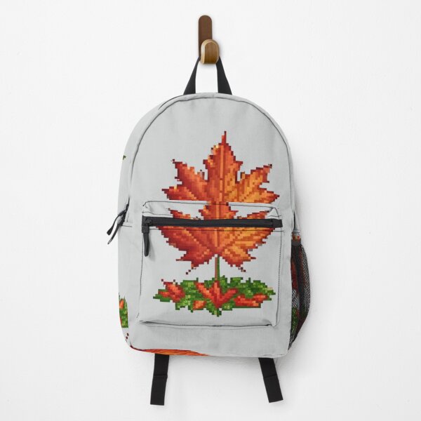 Item preview, Pixel Maple Leaf Design Print designed and sold by randomtdesigns.