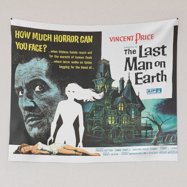 Item preview, The Last Man on Earth Movie Poster | Vincent Price Horror Movie designed and sold by ArchimedesPrime.