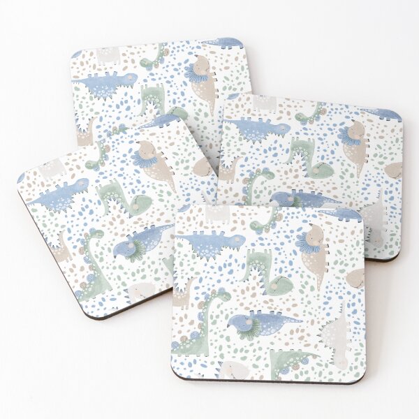Item preview, Pattern baby dino designed and sold by BlackCatLab.
