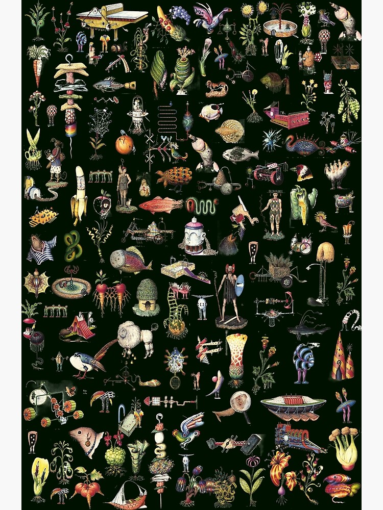 Another Codex Seraphinianus Poster for Sale by Montage-Madness