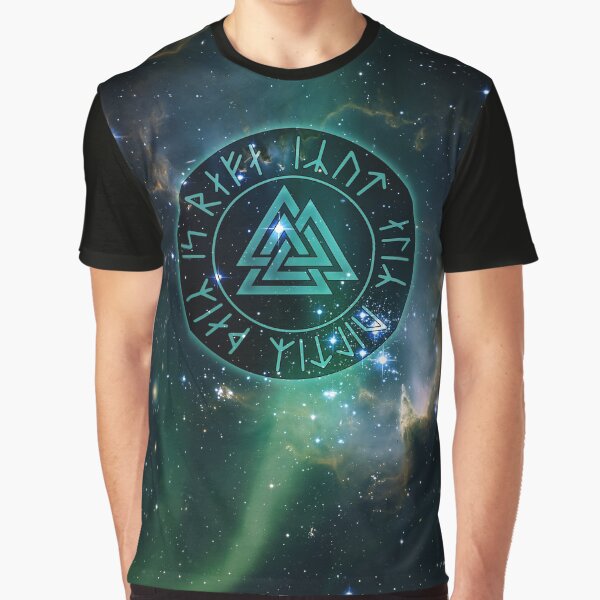 Valknut - Not All Who Wander Graphic T-Shirt