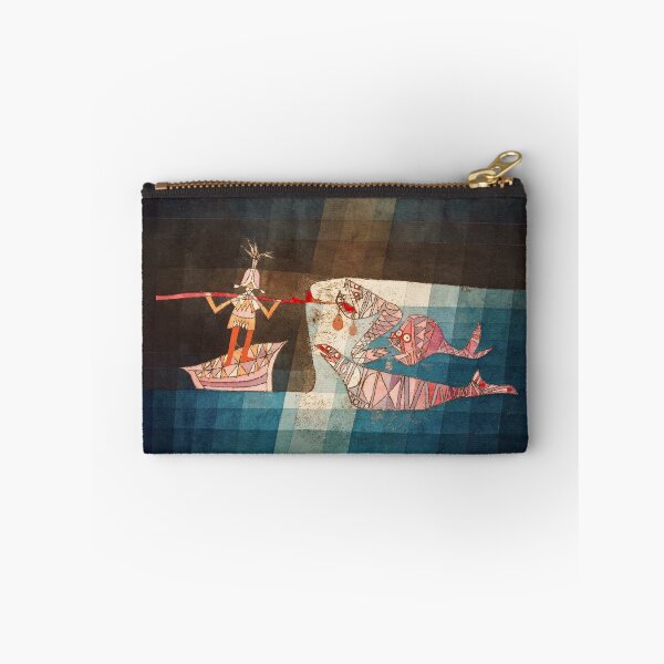 Item preview, Paul Klee | Battle Scene From The Comic Fantastic Opera 'The Seafarer' designed and sold by BossyCatHome.
