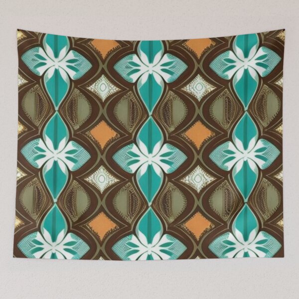 Item preview, Azul marron boho chic designed and sold by Roxburylane.