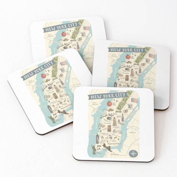 Item preview, Map of NYC designed and sold by Those Pencil Shavings.