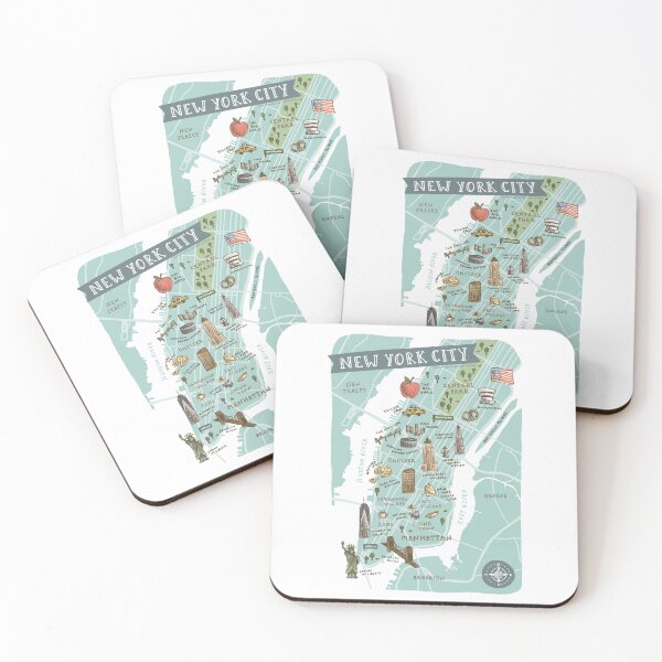 Item preview, Map of NYC designed and sold by Those Pencil Shavings.