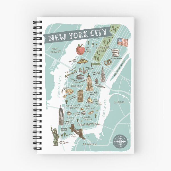Item preview, Map of NYC designed and sold by Those Pencil Shavings.