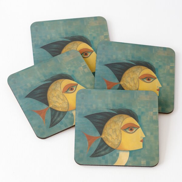 Item preview, Fish Headed Woman Moves in Water designed and sold by YoPedro.