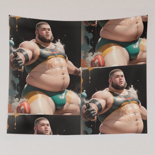 Item preview, Sexy Bara Chub - Anime Style Manga Gay Bear designed and sold by bearslover.