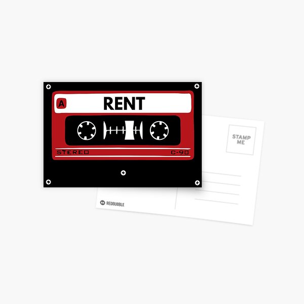Item preview, Rent Cassette  designed and sold by broadwaygirl142.
