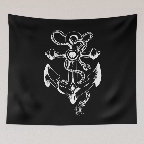 Item preview,  White Anchor  designed and sold by MoovikaStore.