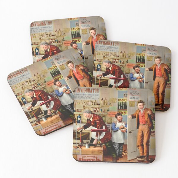 Item preview, Pharmacy - The current cure 1872 designed and sold by Mike Savad Photography.