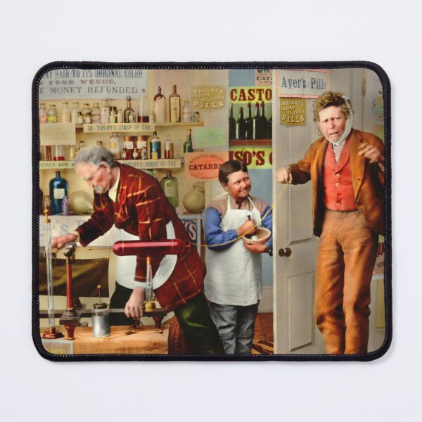 Item preview, Pharmacy - The current cure 1872 designed and sold by Mike Savad Photography.