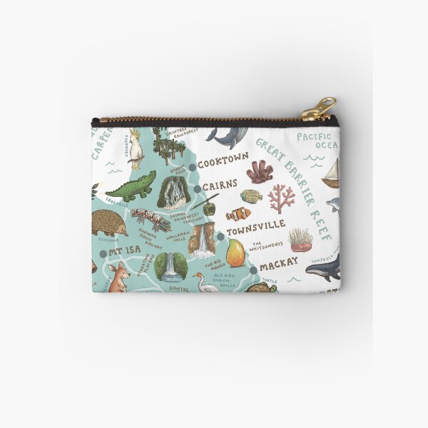 Item preview, Map of Queensland designed and sold by Those Pencil Shavings.