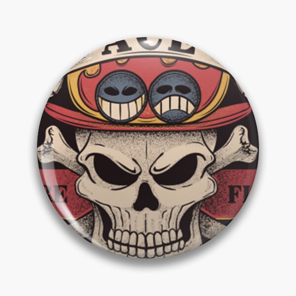 Item preview, Ace Tattoo - One piece - Pirate flag designed and sold by TerryFElam.