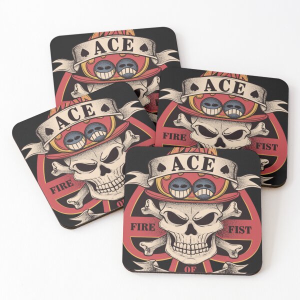 Item preview, Ace Tattoo - One piece - Pirate flag designed and sold by TerryFElam.