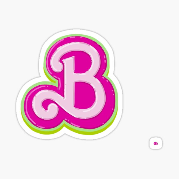 Barbie discount b logo