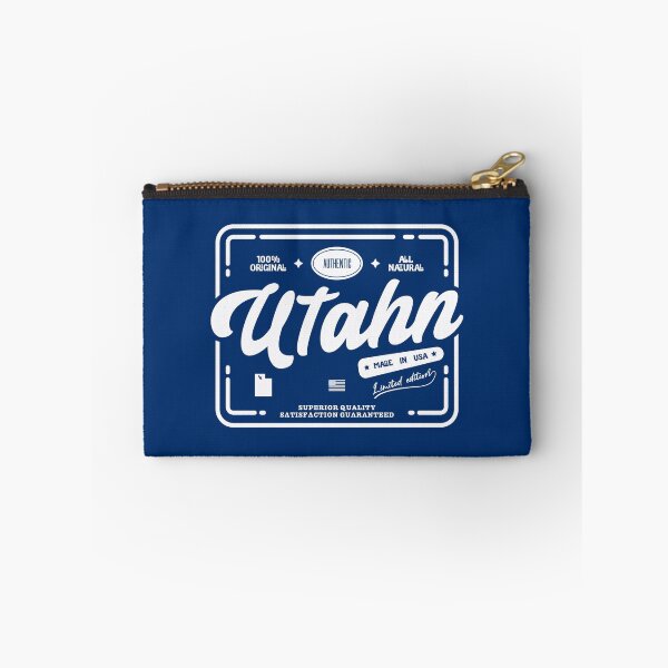 Item preview, Authentic Utahn Cool Vintage Light Stamp Print Utah Resident Gift designed and sold by semisoberme.