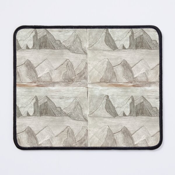 Item preview, The Two Tones Shaded Mountains designed and sold by PodmenikArt.
