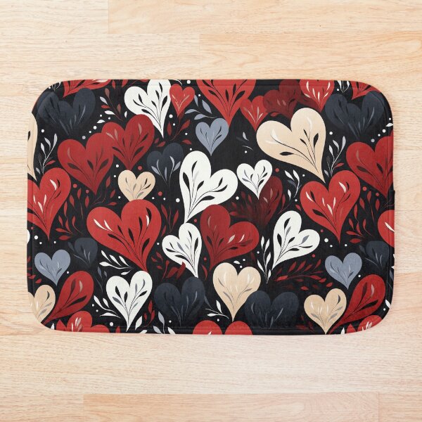 Item preview, Whimsical Heart Colorful Pattern designed and sold by ColorfulVanilla.