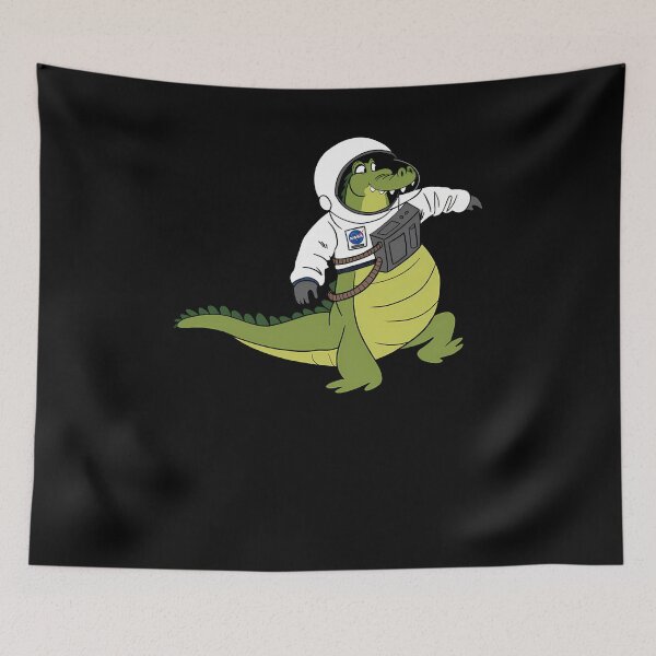 Aperçu de l'œuvre Alligator astro créée et vendue par hzvlhcbavm81.