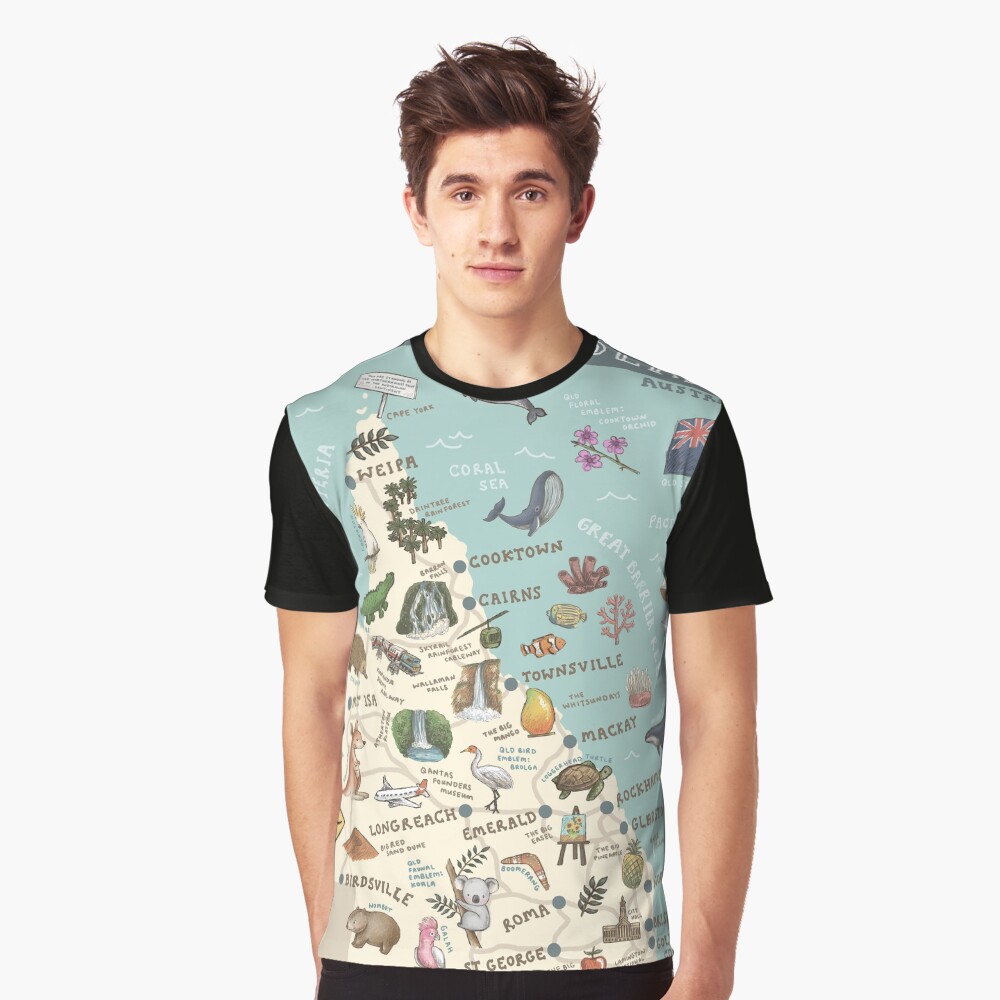 Item preview, Graphic T-Shirt designed and sold by thosepencils.